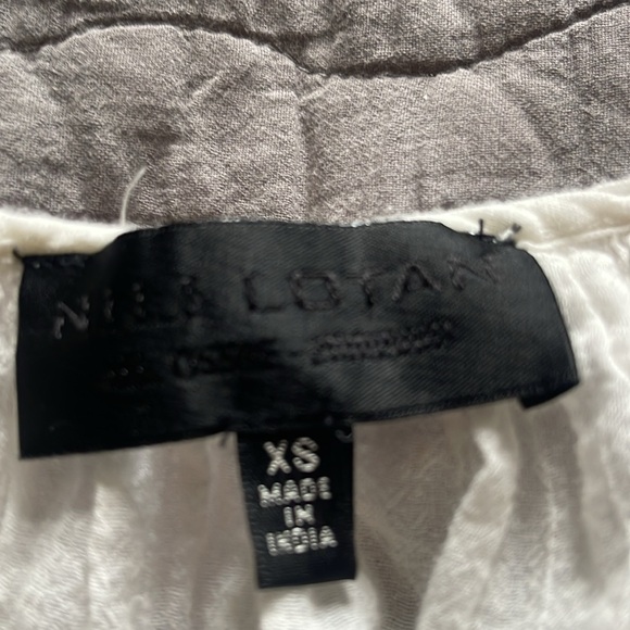 Nilli lotan xs beautiful peasant blouse - Picture 4 of 5